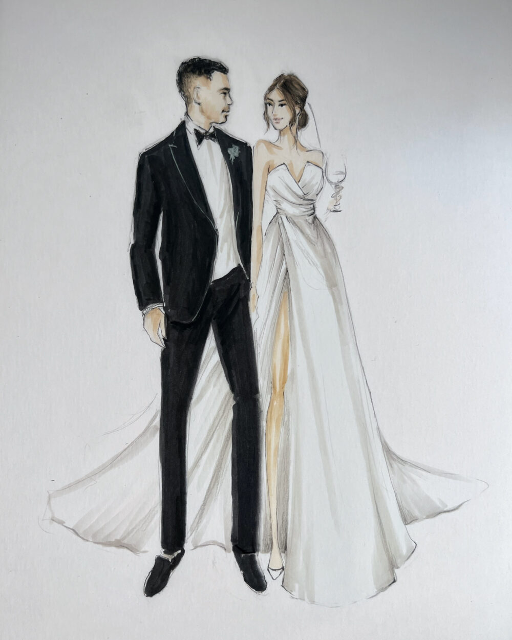 Bride & Groom Portrait